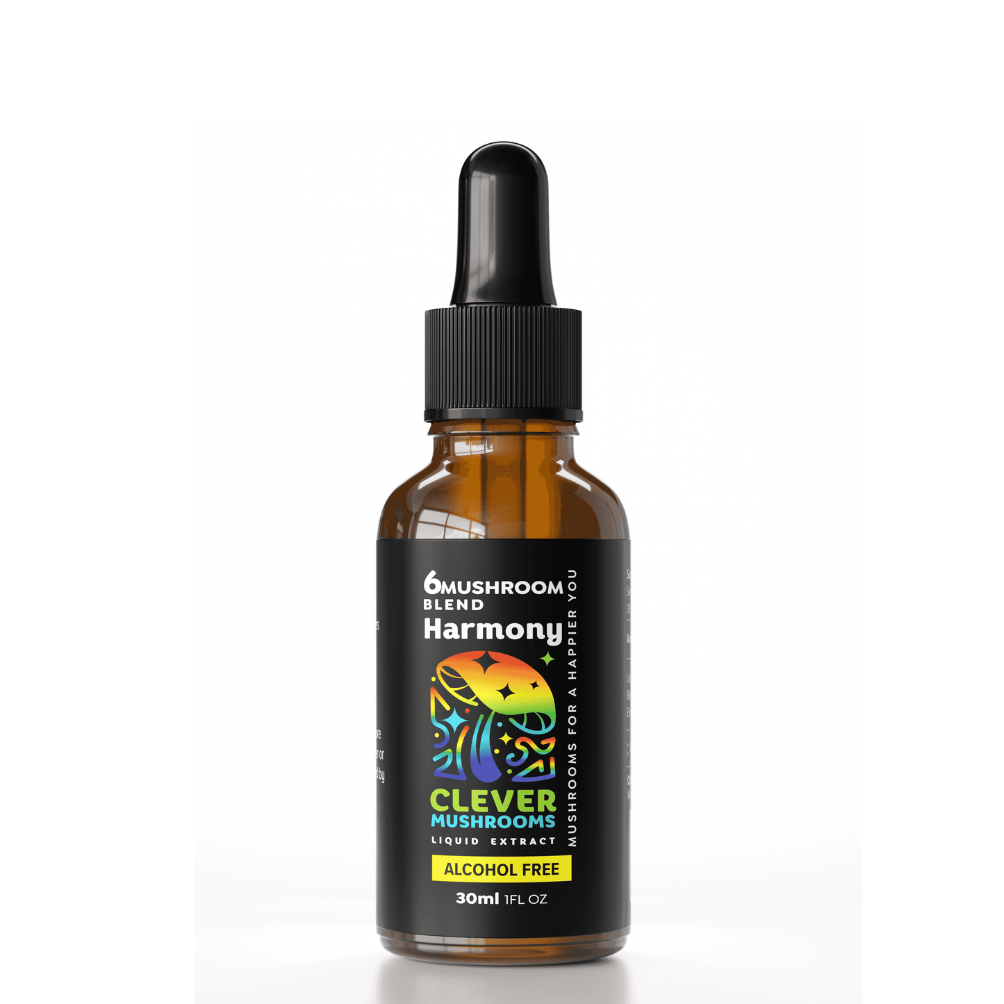 Our tinctures are derived from 100% fruiting bodies of mushrooms, sustainably grown in the USA to ensure superior quality and potency. Utilizing a dual extraction process, we capture both water and alcoh0l-soluble compounds, maximizing bioavailability for an optimal experience.