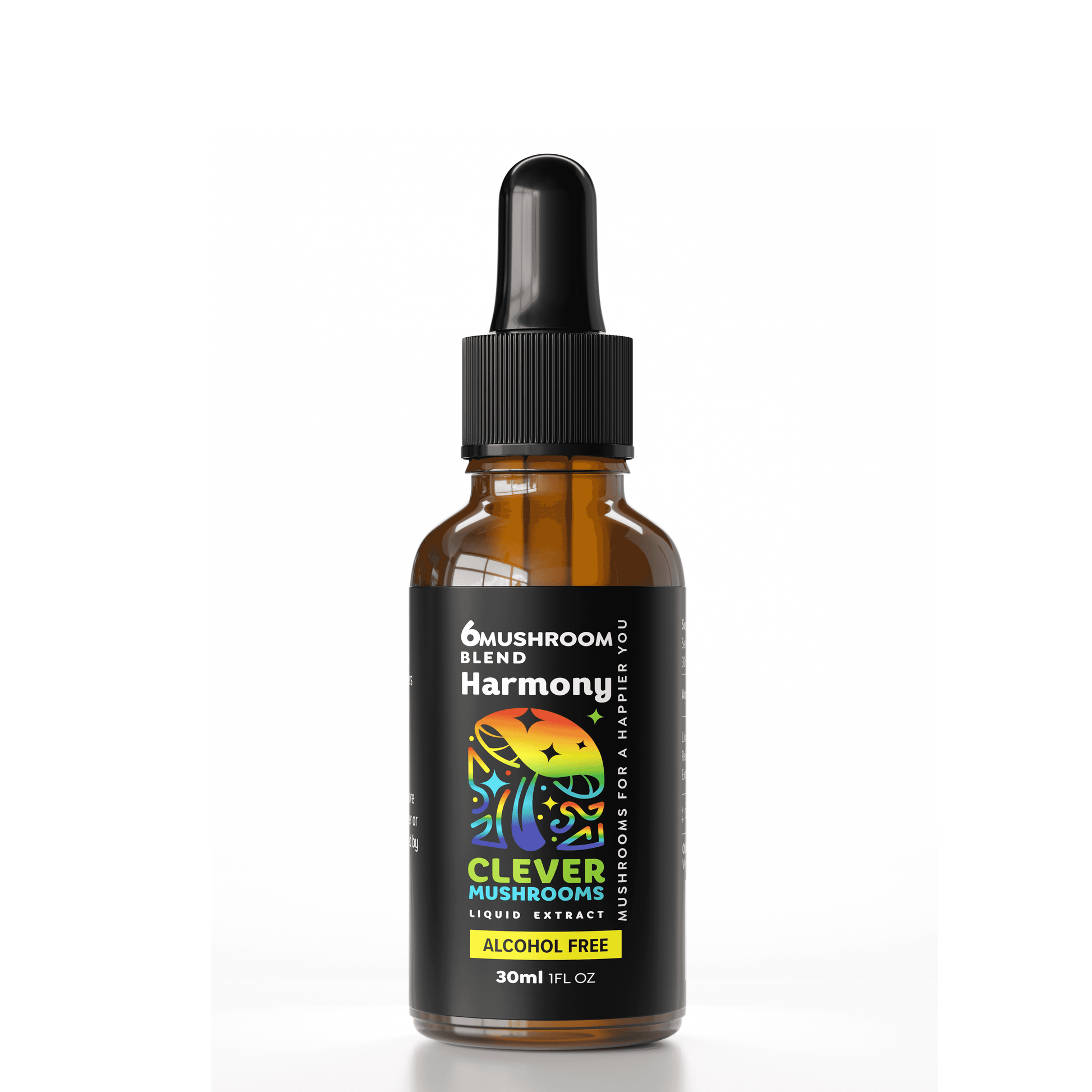 Our tinctures are derived from 100% fruiting bodies of mushrooms, sustainably grown in the USA to ensure superior quality and potency. Utilizing a dual extraction process, we capture both water and alcoh0l-soluble compounds, maximizing bioavailability for an optimal experience.
