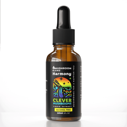 6 Blend Multi-Mushroom Tincture - Alcohol Free