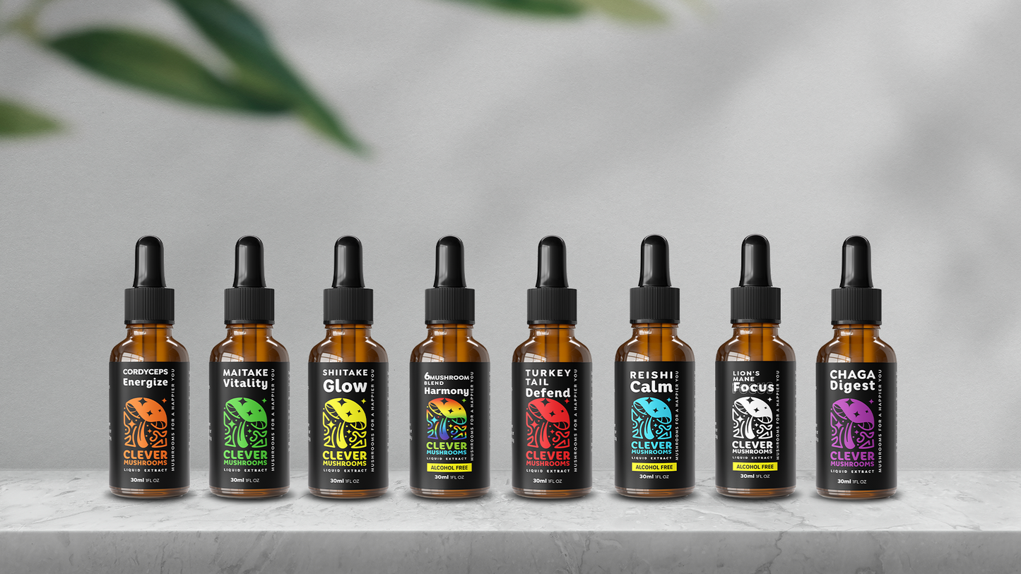 Cordyceps Mushroom Tincture - Alcohol Free