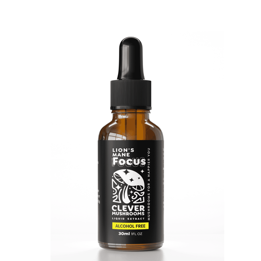 Lion's Mane Mushroom Tincture - Alcohol Free