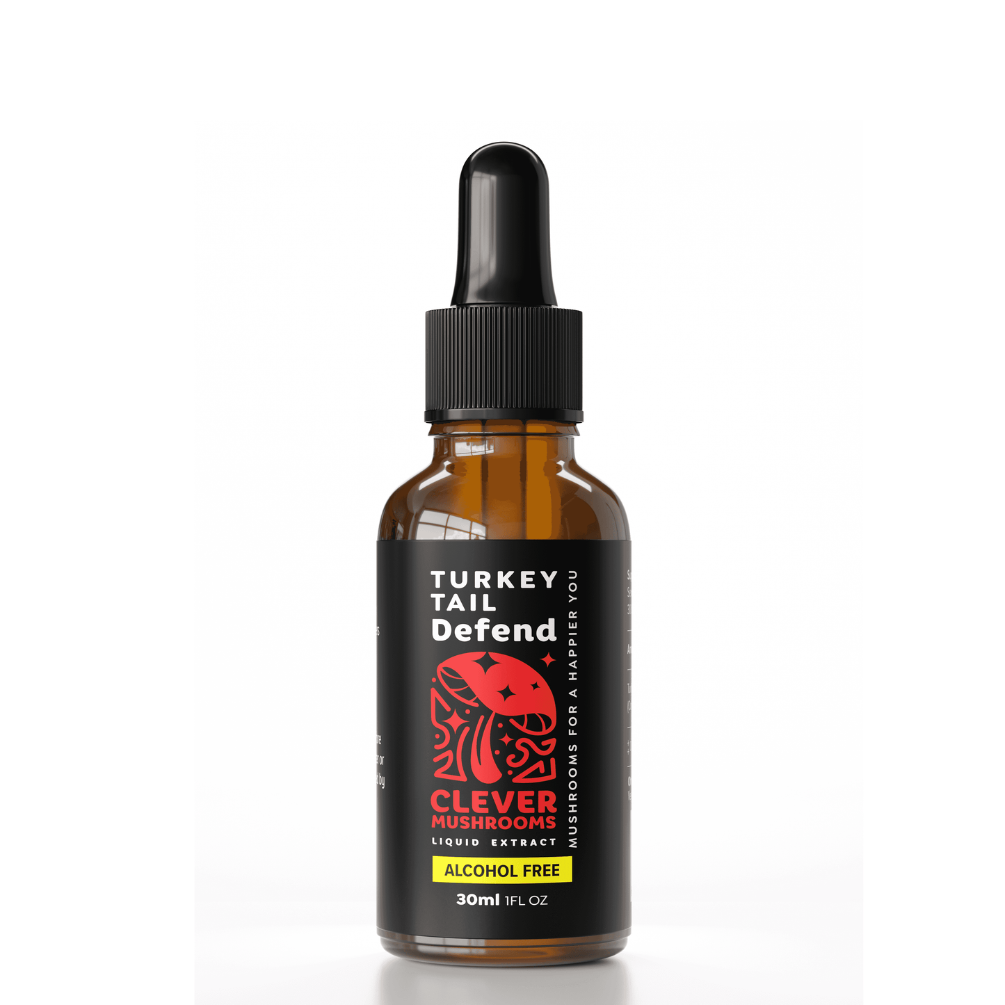 Turkey Tail Mushroom Tincture - Alcohol Free